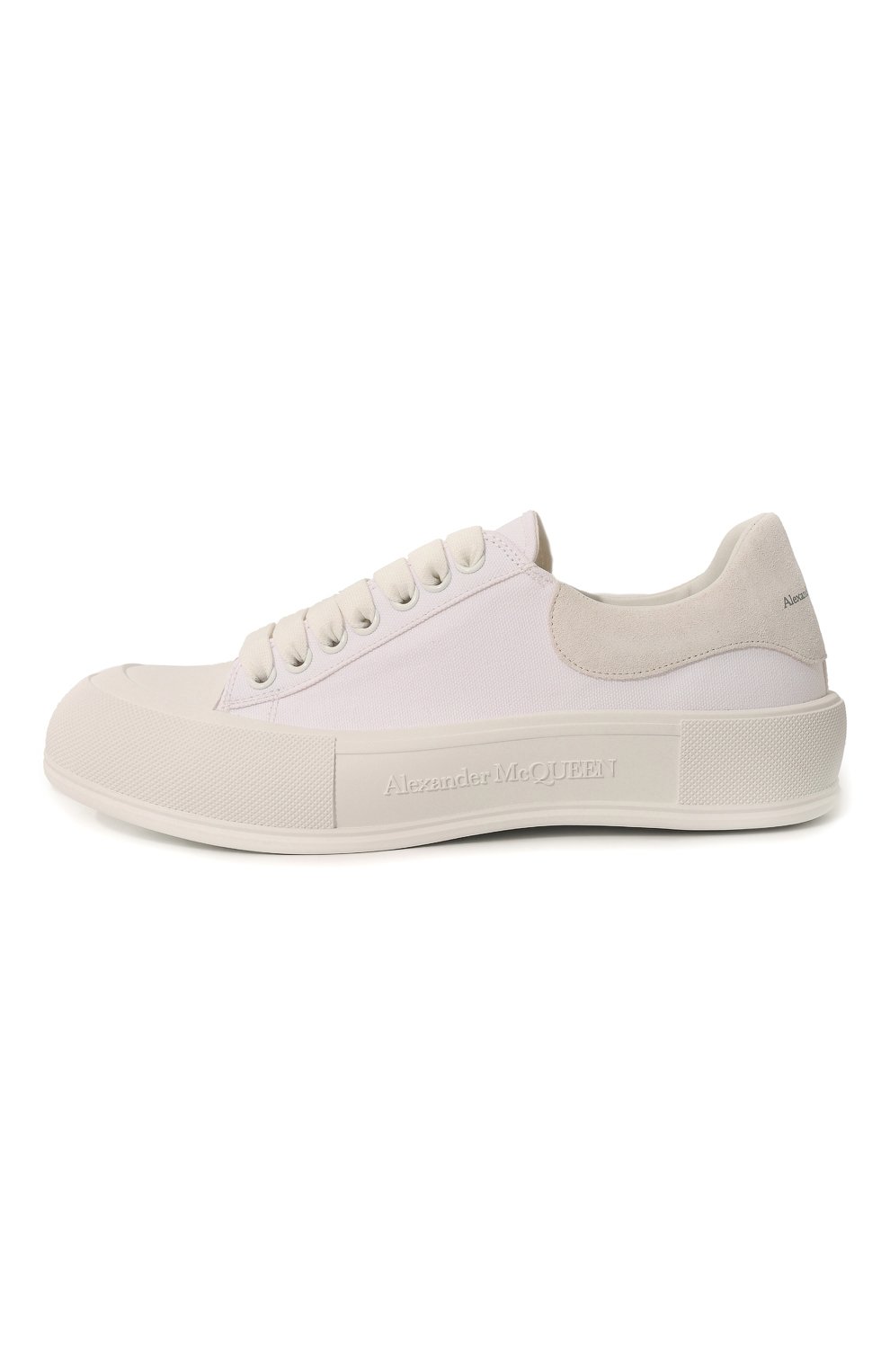 фото Текстильные кеды deck plimsoll alexander mcqueen