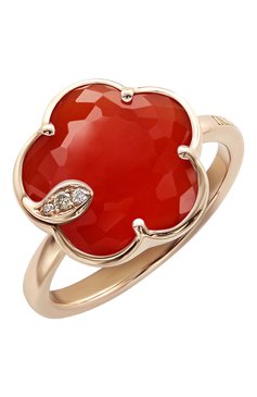Женские кольцо PASQUALE BRUNI бесцветного цвета, арт. 16241R | Фото 1 (Драгоценные камни: Бриллианты; Материал сплава: Розовое золото)