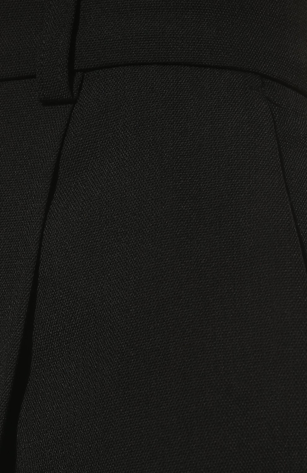 Женские шорты ACNE STUDIOS черного цвета, арт. AE0048 | Фото 5 (Женское Кросс-КТ: Шорты-одежда; Материал внешний: Шерсть, Синтетический материал; Кросс-КТ: Широкие; Длина Ж (юбки, платья, шорты): Миди; Стили: Кэжуэл)