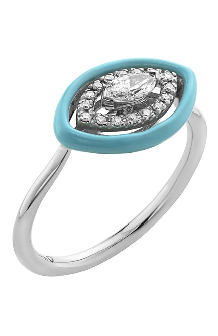Женские кольцо CASATO бесцветного цвета, арт. MX1401BT-W-SB3105 | Фото 1 (Драгоценные камни: Бриллианты; Материал сплава: Белое золото)