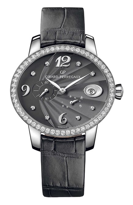 Женские часы power reserve steel grey GIRARD-PERREGAUX бесцветного цвета, арт. 80486D11A862-CK8A | Фото 1 (Механизм: Авто мат; Цвет циферблата: Другое; Материал корпуса: Сталь)