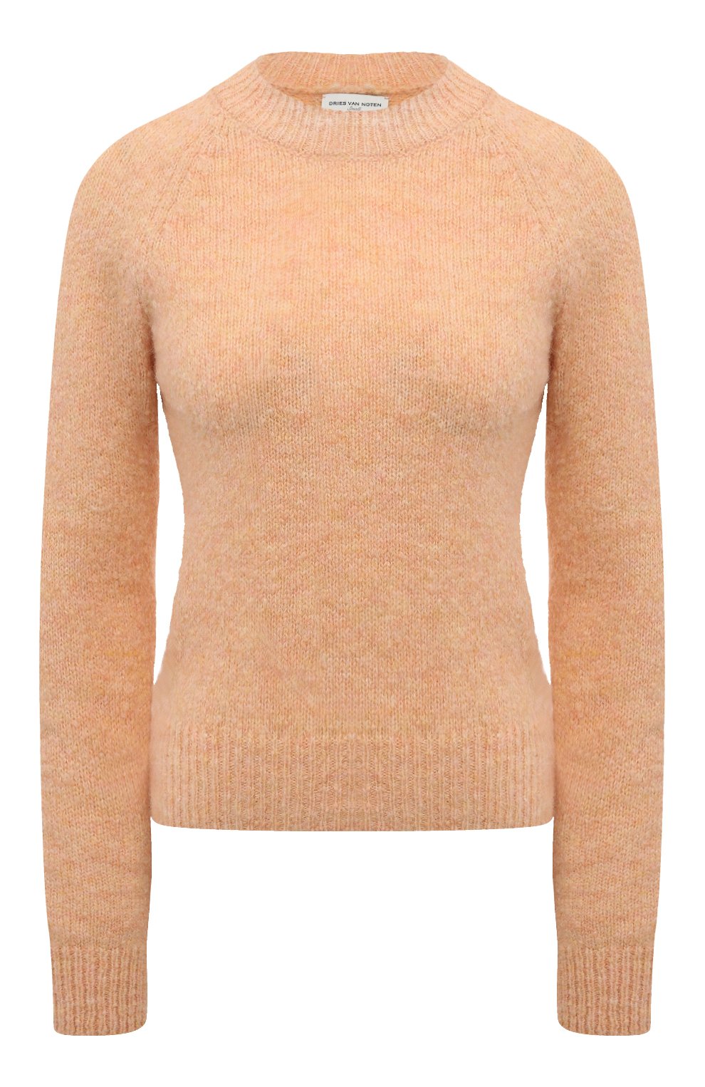 Женский розовый шерстяной свитер DRIES VAN NOTEN купить в интернет ...