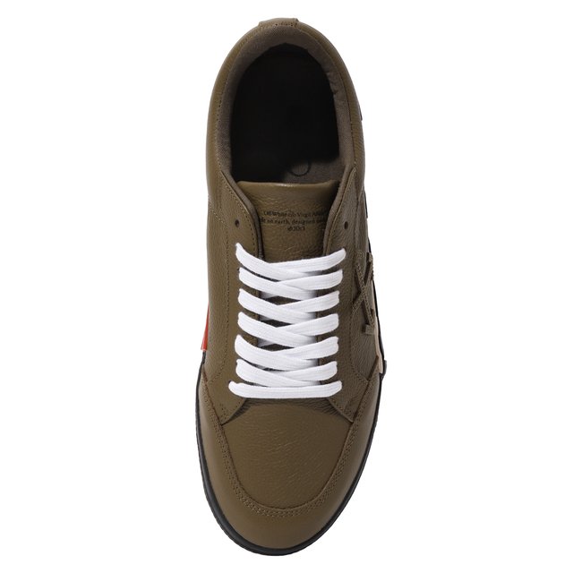 фото Кожаные кеды vulcanized off-white