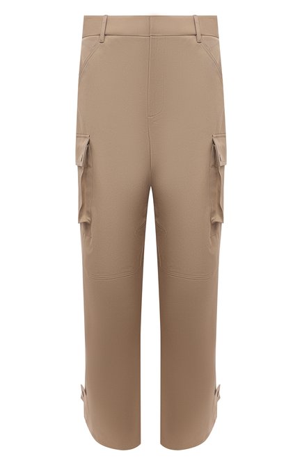 Мужские хлопковые брюки-карго BOTTEGA VENETA бежевого цвета по цене 89250 руб., арт. 650994/V0BR0 | Фото 1