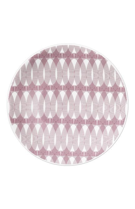 Пирожковая тарелка mood nomade CHRISTOFLE бордового цвета по цене 6360 руб., арт. 07685140 | Фото 1