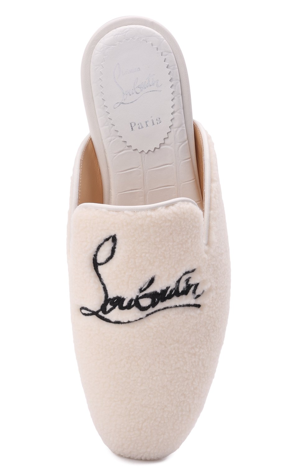 фото Текстильные сабо navy coolito donna christian louboutin