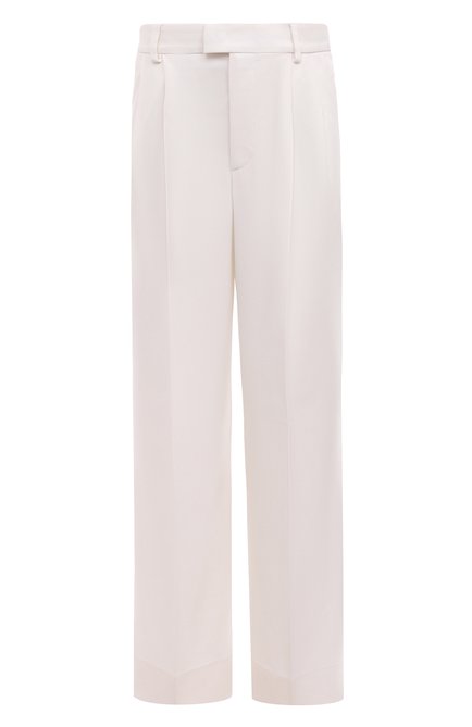 Женские шерстяные брюки ARMARIUM белого цвета по цене 79950 руб., арт. ARS23P002/W002 | Фото 1