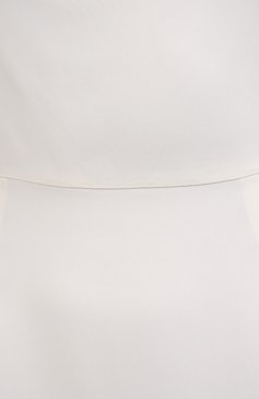 Женское платье VALENTINO белого цвета, арт. VB3VAV9765C | Фото 5 (Женское Кросс-КТ: платье-футляр, Платье-одежда; Материал внешний: Синтетический материал, Вискоза; Региональные ограничения белый список (Axapta Mercury): RU; Материал сплава: Проставлено; Стили: Классический; Длина Ж (юбки, платья, шорты): Миди; Случай: Формальный; Драгоценные камни: Проставлено; Материал подклада: Вискоза)