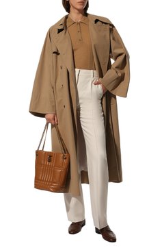 Женская сумка lola small BURBERRY бежевого цвета, арт. 8046255 | Фото 2 (Сумки-технические: Сумки top-handle; Материал: Натуральная кожа; Размер: small)