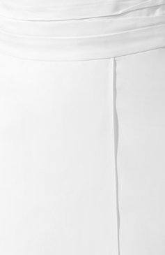 Женская хлопковая юбка JIL SANDER NAVY белого цвета, арт. JNWM3501A/JM2434 | Фото 5 (Женское Кросс-КТ: Юбка-одежда; Материал внешний: Хлопок; Длина Ж (юбки, платья, шорты): Миди; Статус проверки: Проверено, Проверена категория)