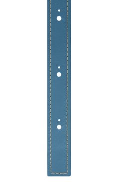 Женские ремень для сумки LÉAH голубого цвета, арт. А022 | Фото 3 (Материал: Натуральная кожа; Кросс-КТ: ремень-сумка)