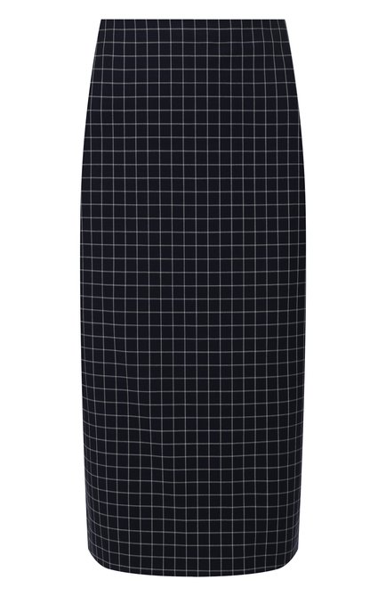 Женская шерстяная юбка RALPH LAUREN синего цвета по цене 115000 руб., арт. 290814773 | Фото 1