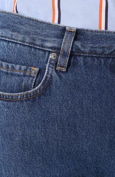 Женские джинсы прямого кроя TWO WOMEN IN THE WORLD синего цвета, арт. HELENA/UVTE6 | Фото 5 (Кросс-КТ: Деним; Длина (брюки, джинсы): Стандартные; Материал внешний: Хлопок; Статус проверки: Проверено, Проверена категория)