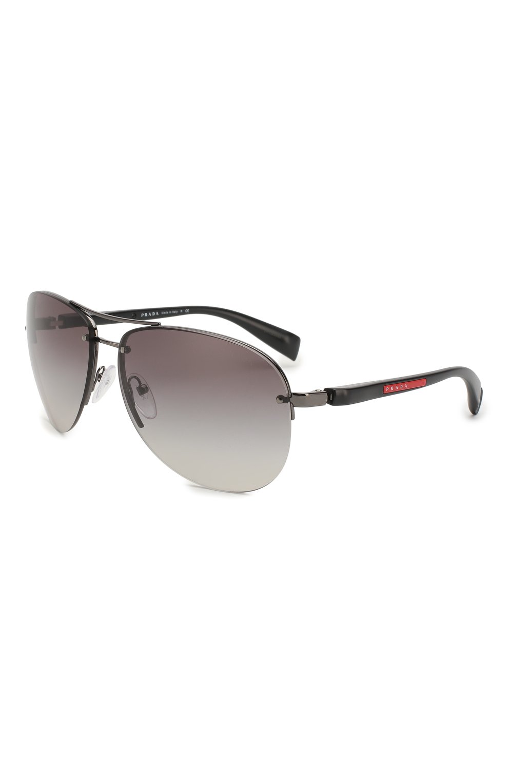 Мужские серые солнцезащитные очки prada linea rossa PRADA купить в ...