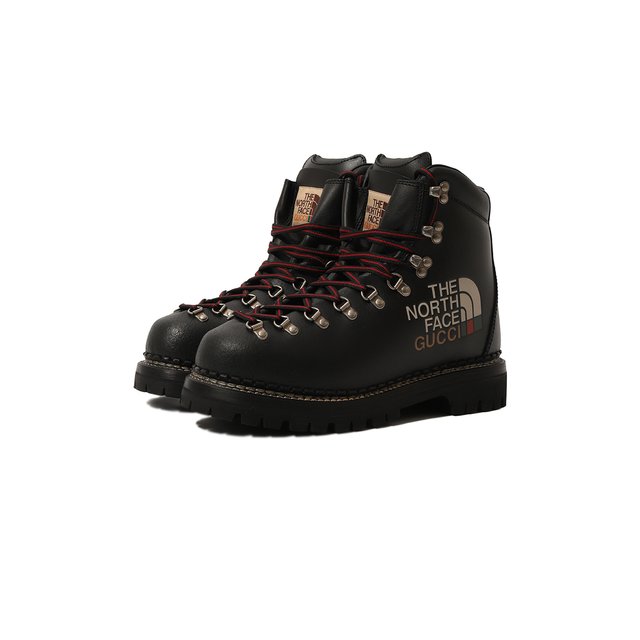 Кожаные ботинки The North Face x Gucci Gucci 655401 17U10