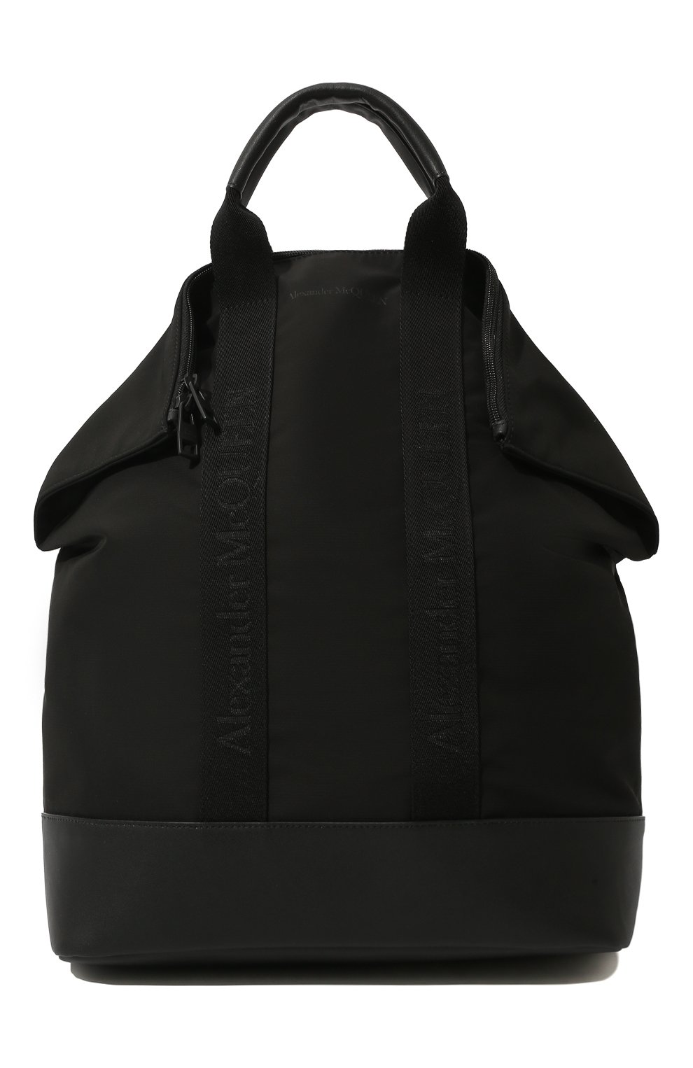 Комбинированный рюкзак Alexander McQueen Чёрный 548663/HU04B 5505216