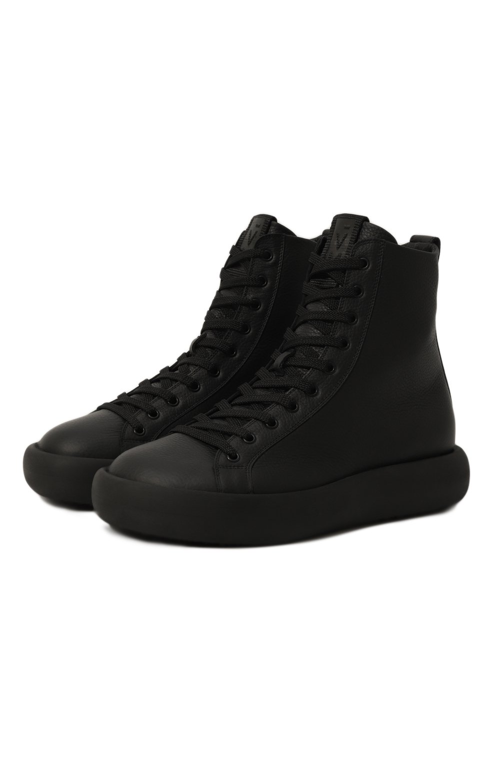 Мужские кожаные ботинки VIC MATIE черного цвета, арт. 1C6312U_C30A010101 | Фото 1 (Мужское Кросс-КТ: Ботинки-обувь; Региональные ограничения белый список (Axapta Mercury): Не проставлено; Материал внутренний: Натуральная кожа; Материал сплава: Проставлено; Нос: Не проставлено; Материал утеплителя: Без утеплителя; Подошва: Массивная; Драгоценные камни: Проставлено)