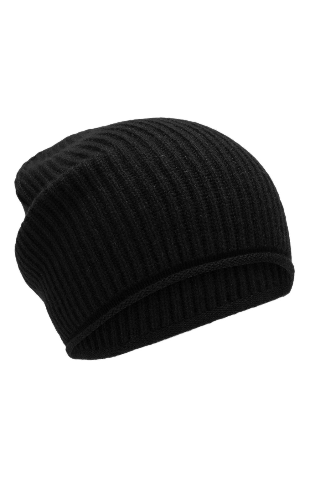 Женская кашемировая шапка WOOLRICH черного цвета, арт. WWACC1451/UF0391 | Фото 1 (Материал: Текстиль, Кашемир, Шерсть)