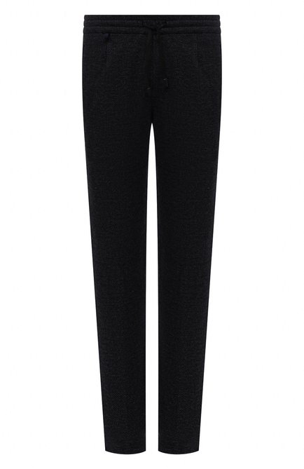 Мужские брюки из вискозы BERWICH темно-синего цвета, арт. SPIAGGIA RETR0/IW1077X | Фото 1 (Материал внешний: Вискоза; Случай: Повседневный; Стили: Кэжуэл; Длина (брюки, джинсы): Стандартные)