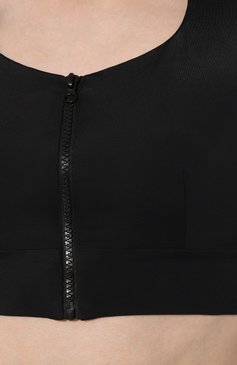 Женский бра-топ LÉAH черного цвета, арт. S23.TOP.SP004.8030.900 | Фото 5 (Женское Кросс-КТ: Топ-спорт; Материал внешний: Синтетический материал; Материал сплава: Проставлено; Стили: Спорт-шик; Рукава: Без рукавов; Драгоценные камни: Проставлено; Длина (для топов): Укороченные)
