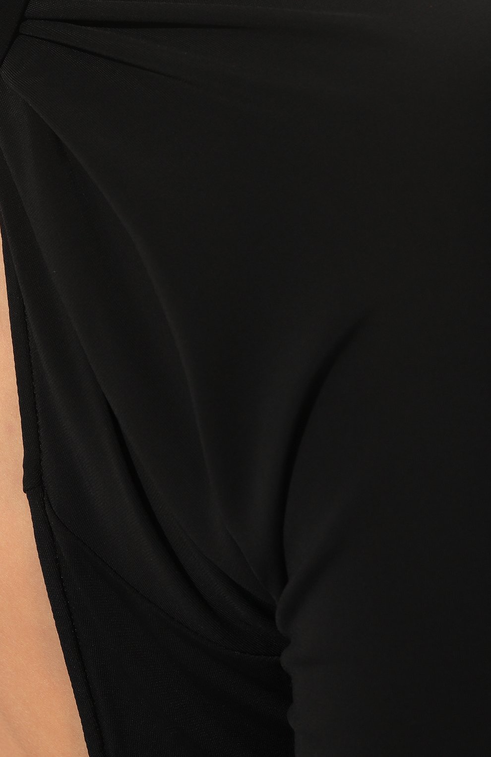Женское боди из вискозы JIL SANDER черного цвета, арт. J02NA0101/J66280 | Фото 5 (Рукава: Длинные; Стили: Минимализм; Женское Кросс-КТ: Боди-одежда)