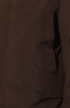 Мужская утепленная парка BOMBOOGIE темно-коричневого цвета, арт. CM7074/TACL3 | Фото 5 (Кросс-КТ: парка, Куртка; Рукава: Длинные; Длина (верхняя одежда): До середины бедра; Материал внешний: Синтетический материал; Мужское Кросс-КТ: утепленные куртки; Материал сплава: Проставлено; Материал подклада: Синтетический материал; Драгоценные камни: Проставлено; Стили: Кэжуэл)