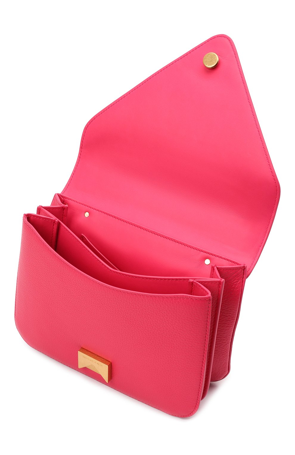 Женская сумка mount small BOTTEGA VENETA розового цвета, арт. 667399/V12M0 | Фото 5 (Сумки-технические: Сумки через плечо; Материал: Натуральная кожа; Ремень/цепочка: На ремешке; Размер: small)