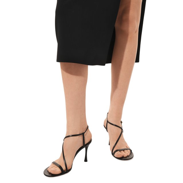 фото Кожаные босоножки gianvito rossi