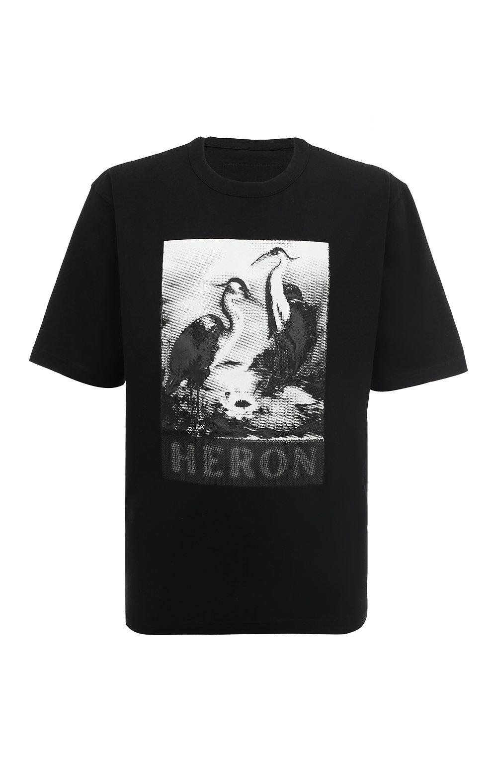 Хлопковая футболка Heron Preston HMAA032F22JER0141010