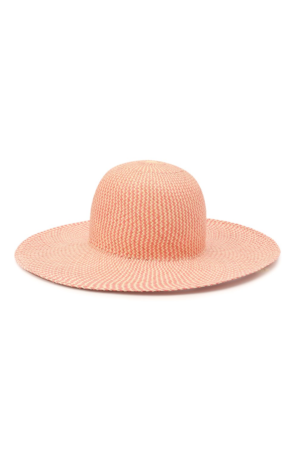 Женская соломенная шляпа LORO PIANA розового цвета, арт. FAL6521 | Фото 1 (Региональные ограничения белый список (Axapta Mercury): RU; Материал: Растительное волокно)