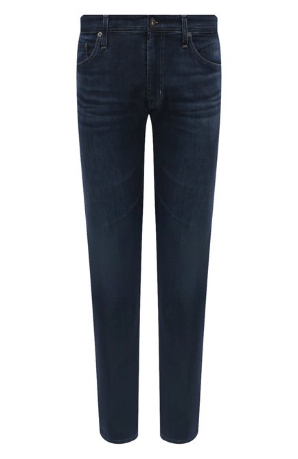 Мужские джинсы AG ADRIANO GOLDSCHMIED темно-синего цвета по цене 39250 руб., арт. 1794AND | Фото 1