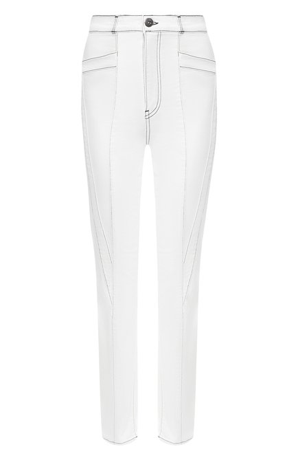 Женские джинсы 3X1 белого цвета, арт. W4SJW0552/STAR WHITE | Фото 1 (Материал внешний: Хлопок, Деним; Длина (брюки, джинсы): Стандартные; Статус проверки: Проверена категория; Кросс-КТ: Деним)