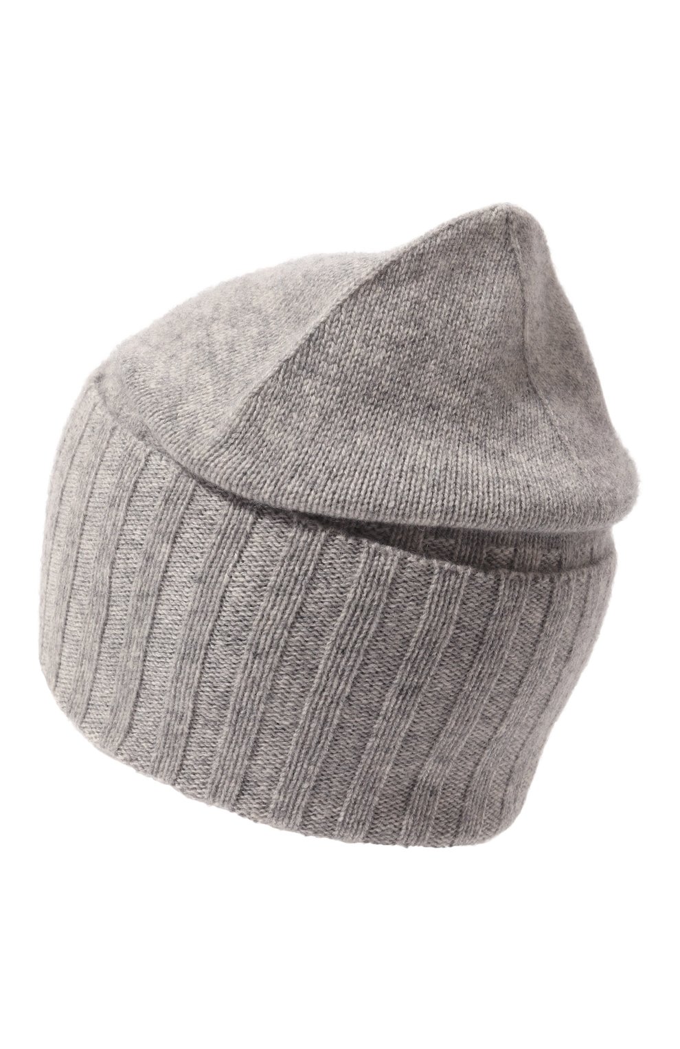 Женская кашемировая шапка NOT SHY серого цвета, арт. 4102030C | Фото 3 (Материал: Текстиль, Кашемир, Шерсть; Материал сплава: Проставлено; Нос: Не проставлено)
