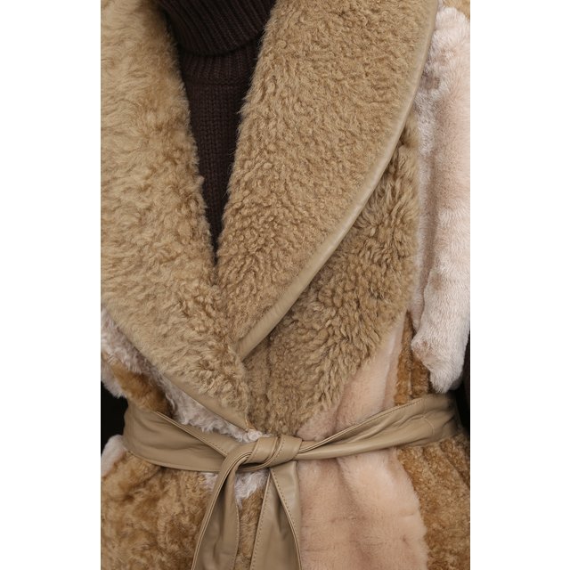 фото Жилет из овчины drome