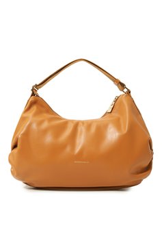 Женская сумка hobo medium BORBONESE бежевого цвета, арт. 924162 | Фото 1 (Сумки-технические: Сумки top-handle; Материал: Натуральная кожа)