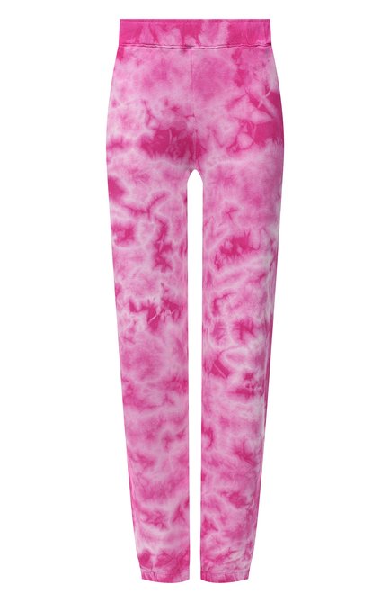 Женские хлопковые брюки MONROW розового цвета, арт. HB0455-6 | Фото 1 (Длина (брюки, джинсы): Стандартные; Материал внешний: Хлопок; Силуэт Ж (брюки и джинсы): Прямые; Стили: Спорт-шик; Женское Кросс-КТ: Брюки-одежда; Региональные ограничения белый список (Axapta Mercury): RU)