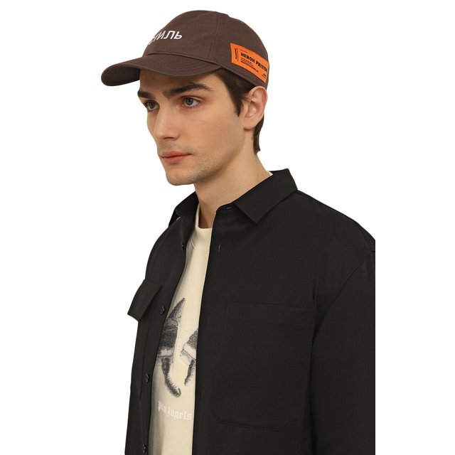 фото Хлопковая бейсболка heron preston