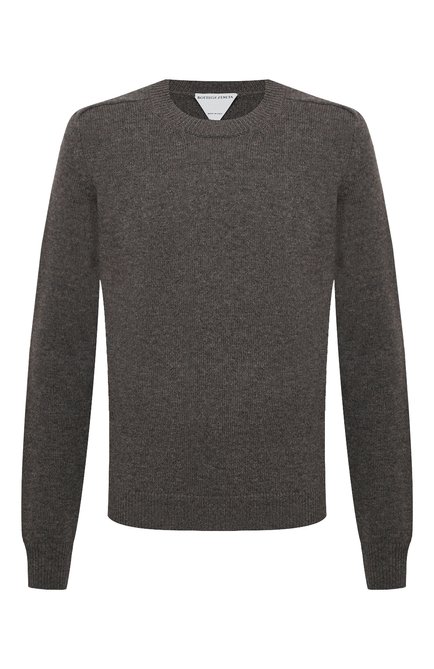 Мужской шерстяной свитер BOTTEGA VENETA серого цвета по цене 87850 руб., арт. 648380/V0AM0 | Фото 1