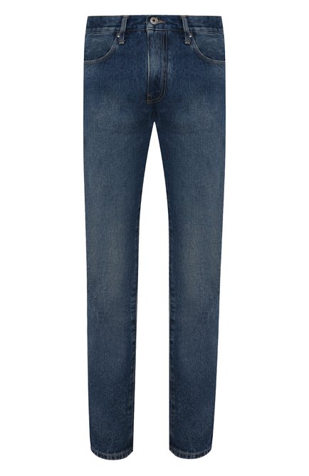 Мужские джинсы OFF-WHITE синего цвета по цене 51700 руб., арт. 0MYA102F21DEN007 | Фото 1