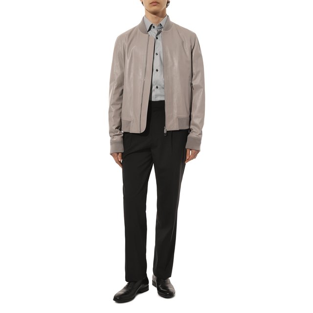 фото Хлопковая рубашка boss