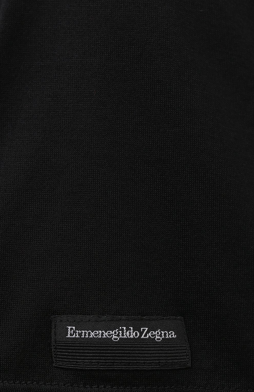 Мужская хлопковая футболка с v-образным вырезом  ERMENEGILDO ZEGNA черного цвета, арт. N2M800030 | Фото 5 (Кросс-КТ: домашняя одежда; Рукава: Короткие; Длина (для топов): Стандартные; Материал сплава: Проставлено, Проверено; Материал внешний: Хлопок; Мужское Кросс-КТ: Футболка-белье; Статус проверки: Проверено, Проверена категория; Д рагоценные камни: Проставлено)
