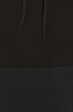 Мужской хлопковое худи STONE ISLAND SHADOW PROJECT черного цвета, арт. 721960208 | Фото 5 (Рукава: Длинные; Принт: Без принта; Длина (для топов): Стандартные; Мужское Кросс-КТ: Худи-одежда; Материал внешний: Хлопок)