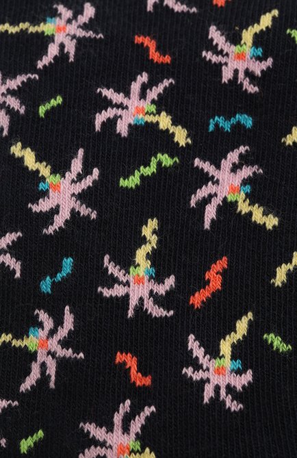 Детские носки HAPPY SOCKS разноцветного цвета, арт. KCFP01 | Фото 2 (Материал: Текстиль, Хлопок; Кросс-КТ: Носки)