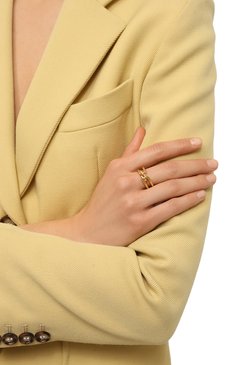 Женское кольцо broken 10.GRAN золотого цвета, арт. 8R21SG | Фото 2 (Региональные ограничения белый сп исок (Axapta Mercury): Не проставлено; Нос: Не проставлено)
