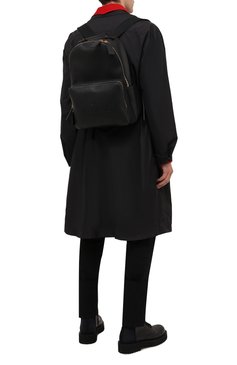 Мужской кожаный рюкзак VALENTINO черного цвета, арт. WY2B0340/QPT | Фото 2 (Материал: Натуральная кожа; Стили: Классический; Размер: large)