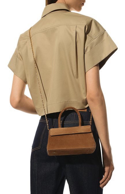 Женская сумка liza duo RUBEUS MILANO коричневого цвета, арт. 015/20DLDSUNB | Фото 2