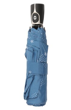 Женский складной зонт DOPPLER голубого цвета, арт. 7441465NS03 | Фото 4 (Материал: Текстиль, Синтетический материал, Металл)