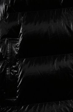 Детское пуховое пальто odetta MONCLER черного цвета, арт. G2-954-1C544-10-53A3H/12-14A | Фото 3 (Кросс-КТ: Зима; Девочки Кросс-КТ: Пуховик-верхняя одежда; Рукава: Длинные; Материал внешний: Синтетический материал; Материал подклада: Синтетический материал; Материал утеплителя: Пух и перо; Ростовка одежда: 12 лет | 152 см, 16 лет | 164 см)