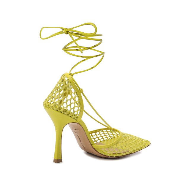 фото Текстильные босоножки stretch bottega veneta