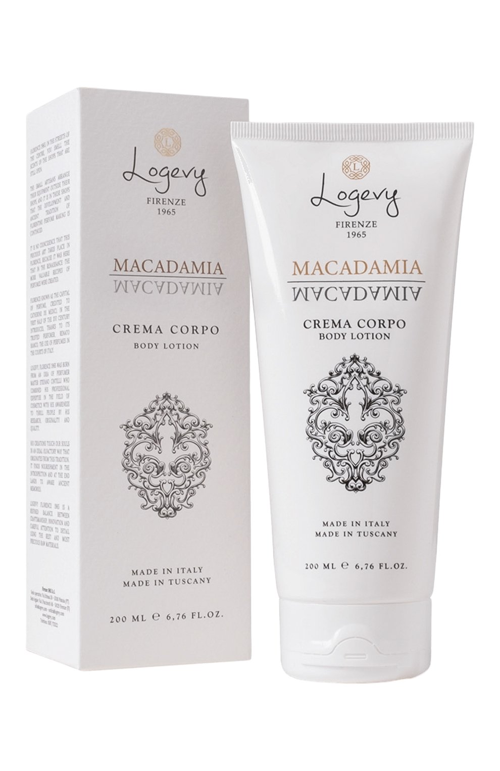 Парфюмерный лосьон для тела Macadamia / Макадамия (200ml) LOGEVY ...